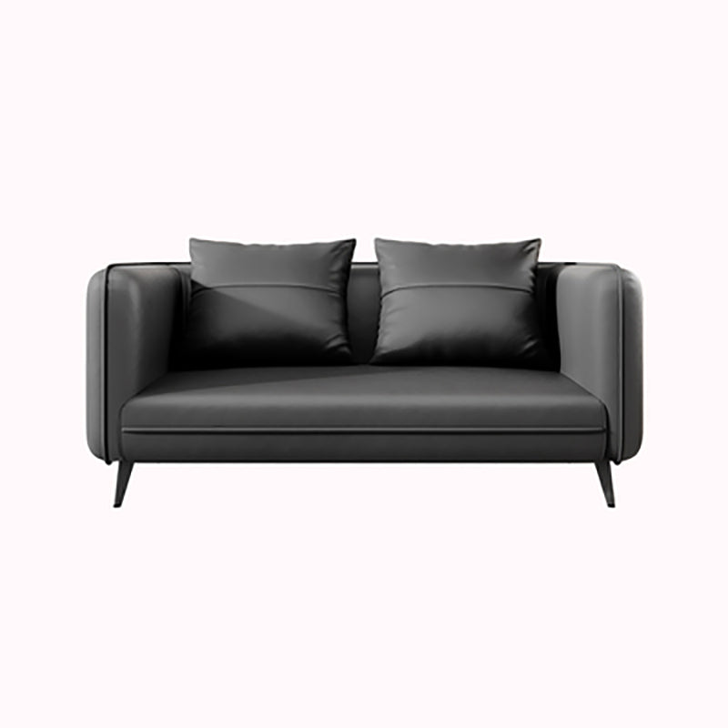 Modernes Büro-Smoking-Sofa mit Polsterkissen für Bonuszimmer, Wohnzimmer