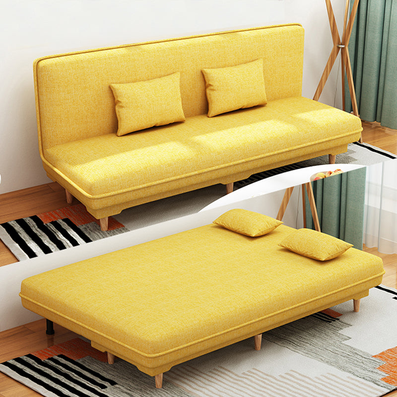Contemporary Tight Back Convertible Sleeper Sofa for Bonus Room