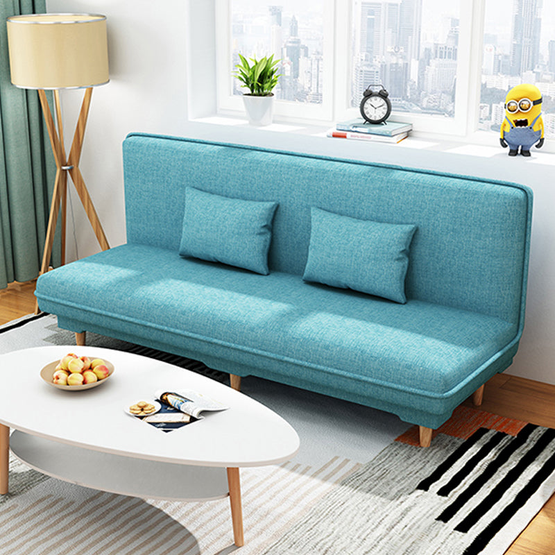 Contemporary Tight Back Convertible Sleeper Sofa for Bonus Room