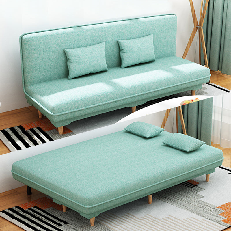 Contemporary Tight Back Convertible Sleeper Sofa for Bonus Room