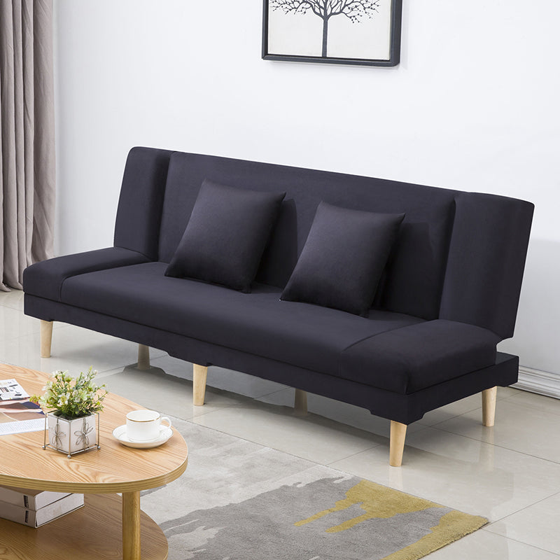 29.53" H Armless Modern Convertible Sofa with Tight Back Sofa for Living Room, Apartment