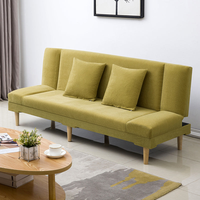 29.53" H Armless Modern Convertible Sofa with Tight Back Sofa for Living Room, Apartment