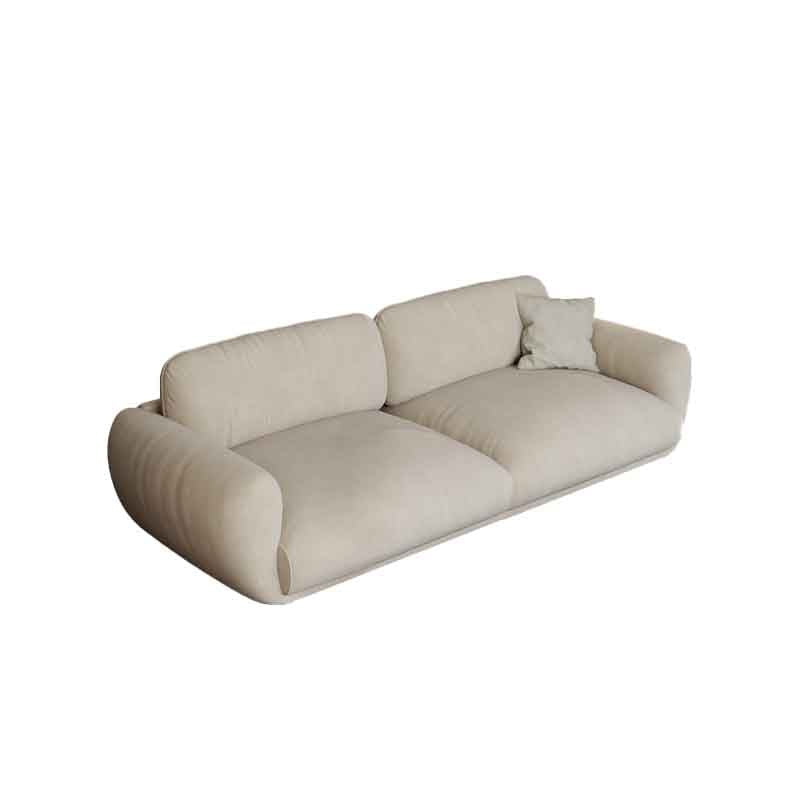 Square Arm Loose Back Sofa 39"W Modern Sofa  for Living Room