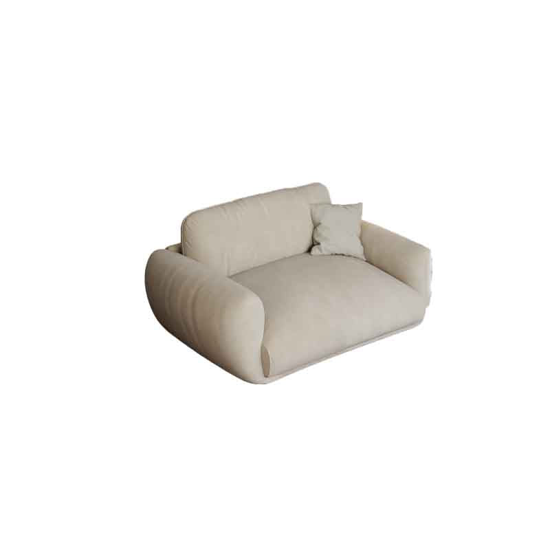 Square Arm Loose Back Sofa 39"W Modern Sofa  for Living Room