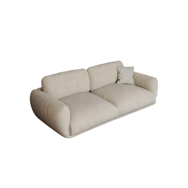 Square Arm Loose Back Sofa 39"W Modern Sofa  for Living Room
