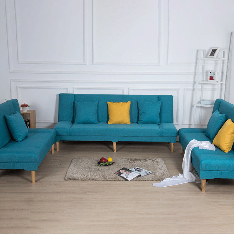 29.53 "H Armloses Sofa Bett mit enges Hinter Sofa für Wohnzimmer, Wohnung
