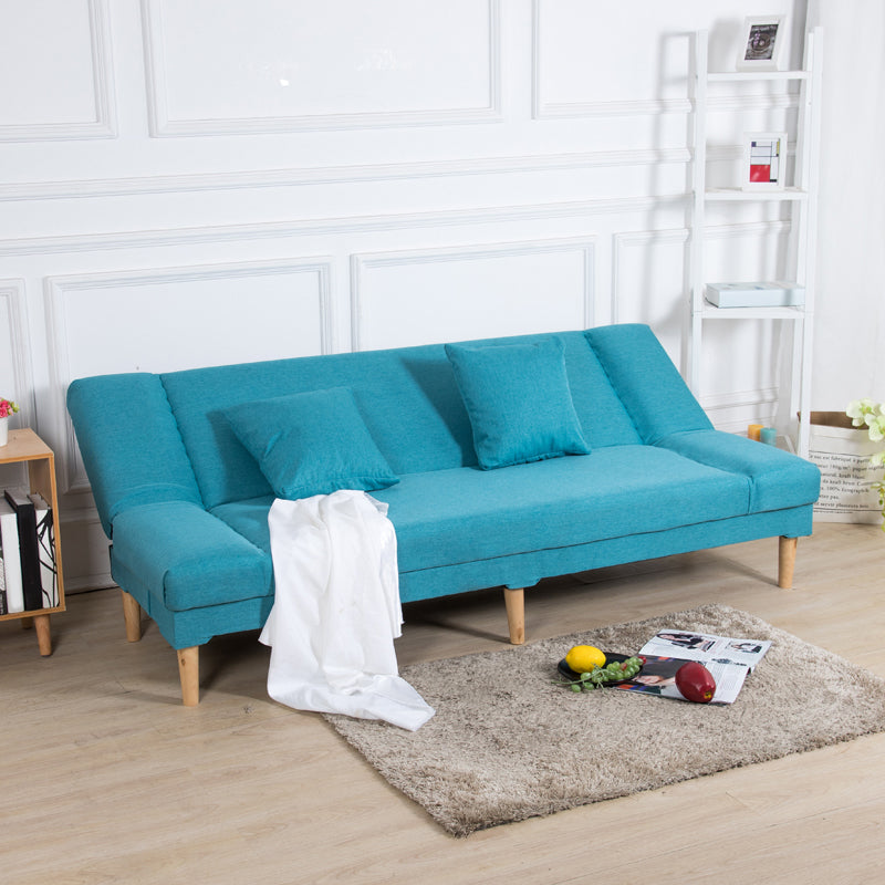 29.53 "H Armloses Sofa Bett mit enges Hinter Sofa für Wohnzimmer, Wohnung