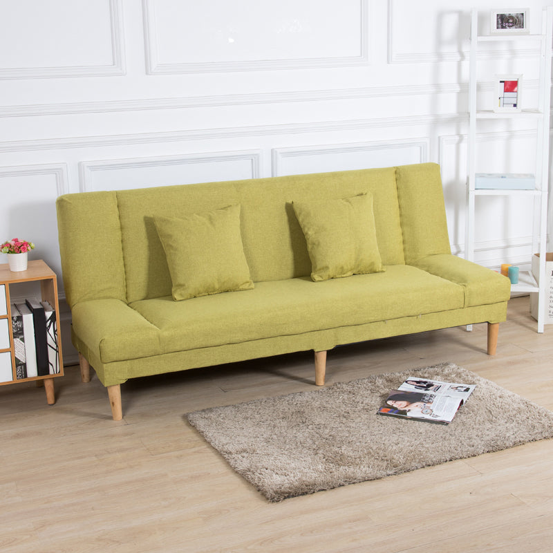 29.53 "H Armloses Sofa Bett mit enges Hinter Sofa für Wohnzimmer, Wohnung