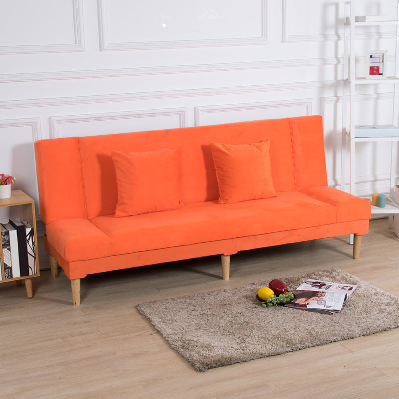 29.53 "H Armloses Sofa Bett mit enges Hinter Sofa für Wohnzimmer, Wohnung