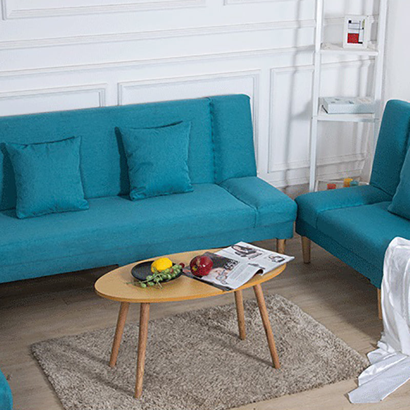 29.53 "H Armloses Sofa Bett mit enges Hinter Sofa für Wohnzimmer, Wohnung