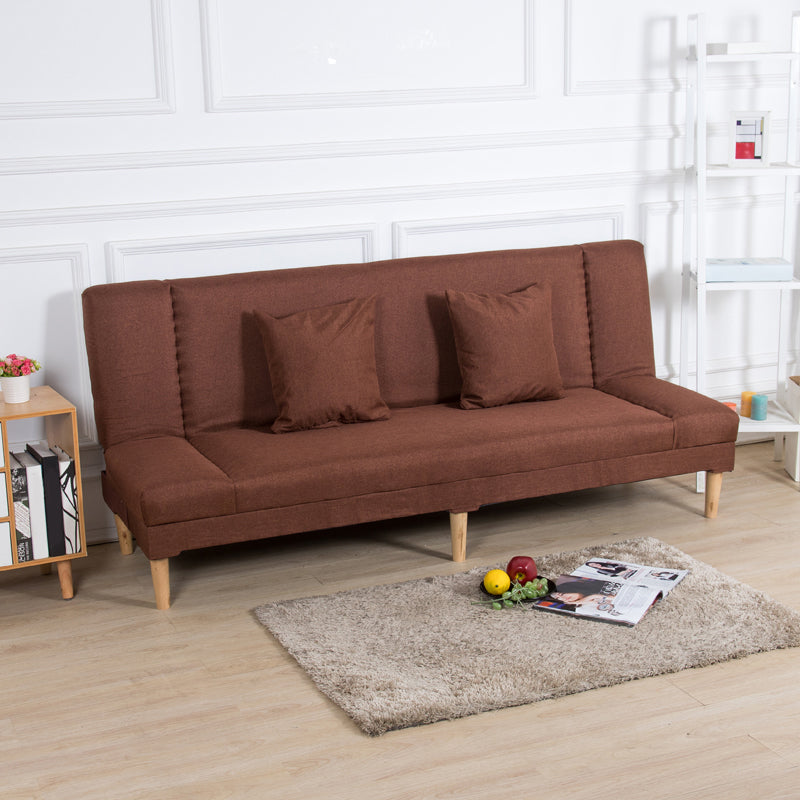 29.53 "H Armloses Sofa Bett mit enges Hinter Sofa für Wohnzimmer, Wohnung