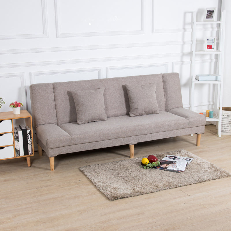 29.53 "H Armloses Sofa Bett mit enges Hinter Sofa für Wohnzimmer, Wohnung