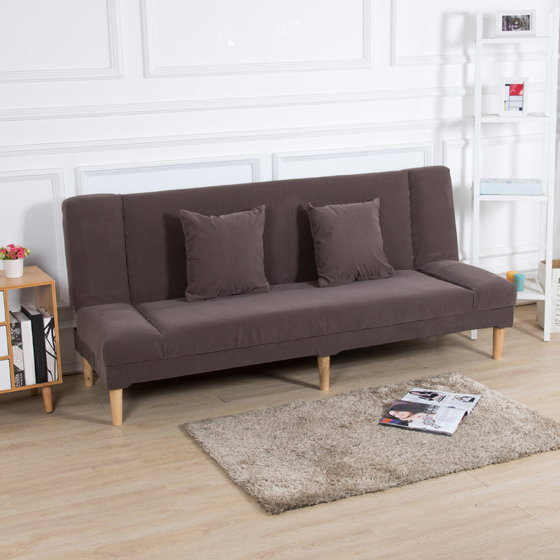 29.53 "H Armloses Sofa Bett mit enges Hinter Sofa für Wohnzimmer, Wohnung