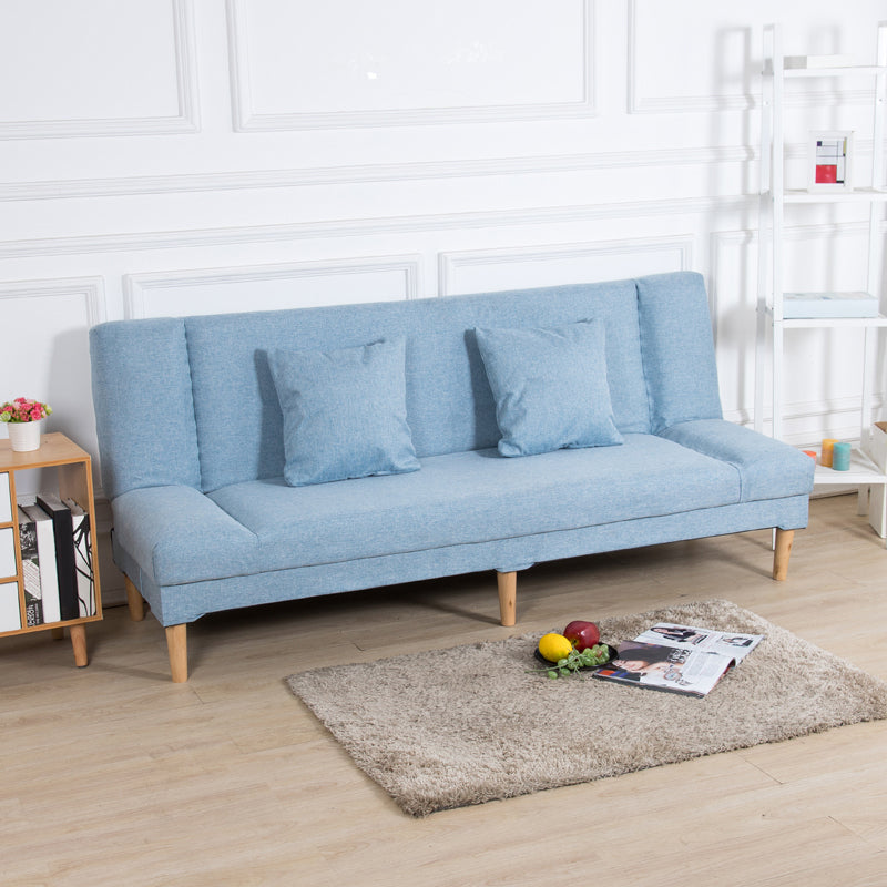 29.53 "H Armloses Sofa Bett mit enges Hinter Sofa für Wohnzimmer, Wohnung