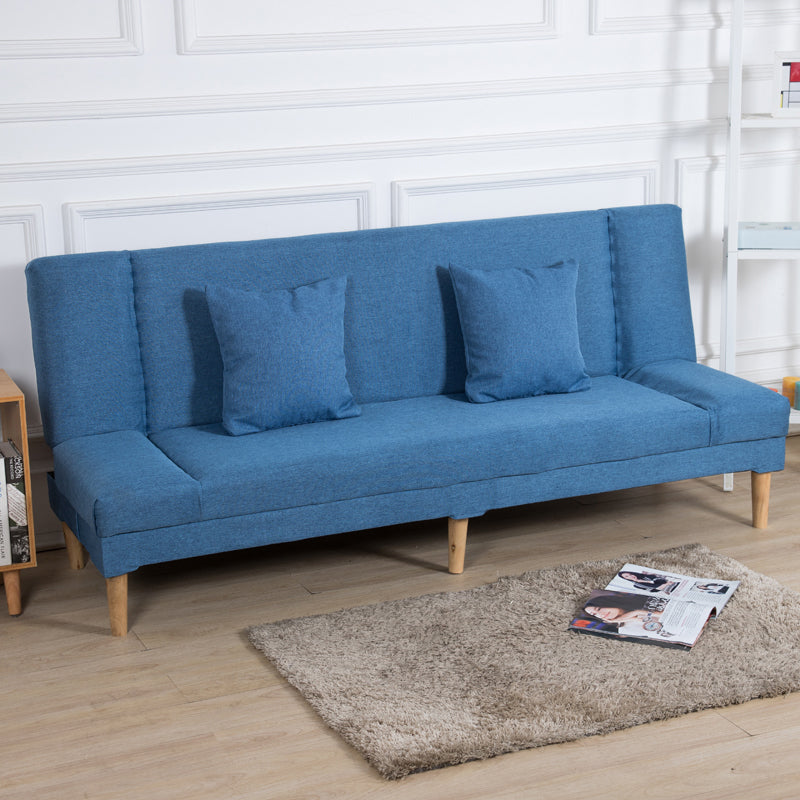 29.53 "H Armloses Sofa Bett mit enges Hinter Sofa für Wohnzimmer, Wohnung