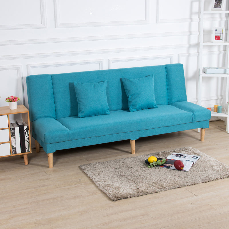 29.53 "H Armloses Sofa Bett mit enges Hinter Sofa für Wohnzimmer, Wohnung