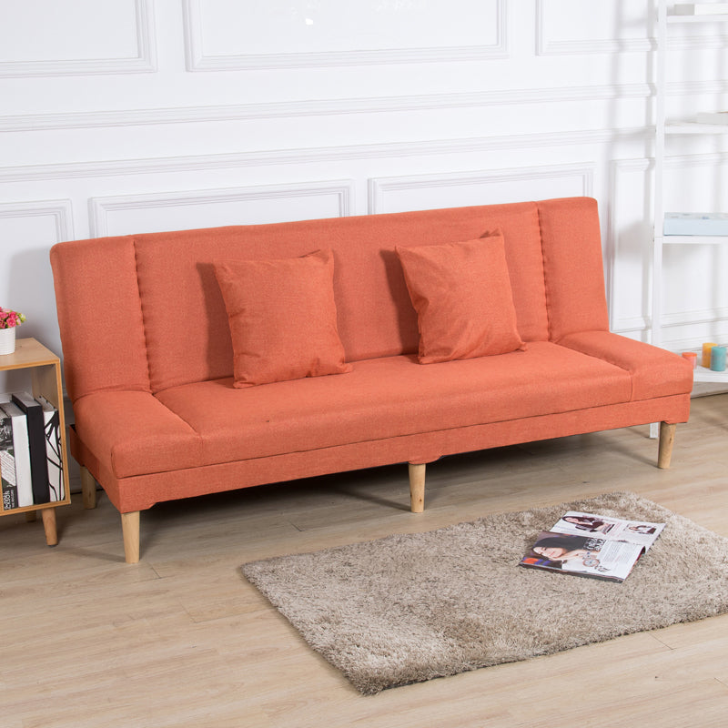 29.53 "H Armloses Sofa Bett mit enges Hinter Sofa für Wohnzimmer, Wohnung