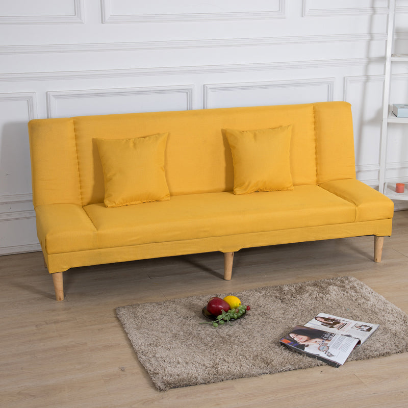 29.53 "H Armloses Sofa Bett mit enges Hinter Sofa für Wohnzimmer, Wohnung