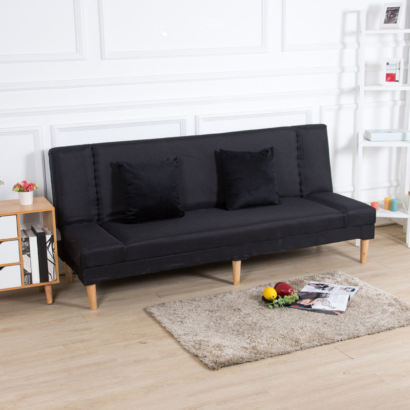 29.53 "H Armloses Sofa Bett mit enges Hinter Sofa für Wohnzimmer, Wohnung