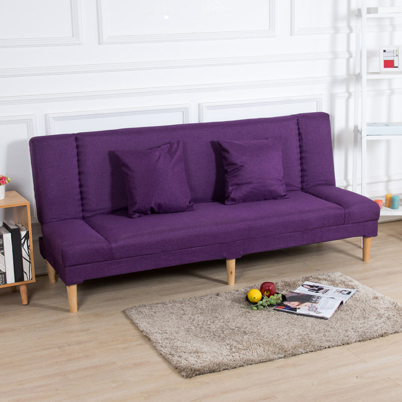 29.53 "H Armloses Sofa Bett mit enges Hinter Sofa für Wohnzimmer, Wohnung