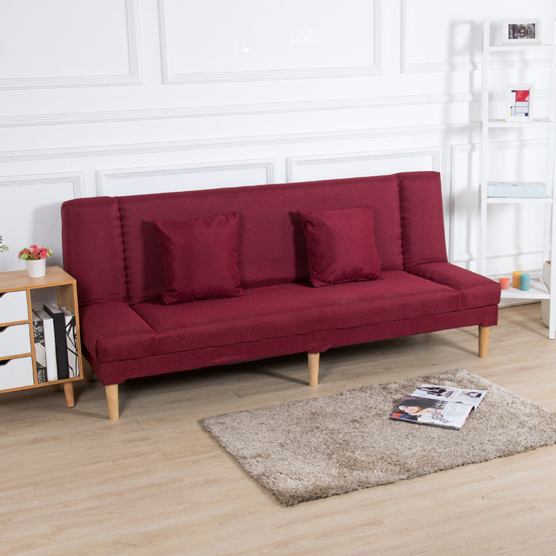29.53 "H Armloses Sofa Bett mit enges Hinter Sofa für Wohnzimmer, Wohnung