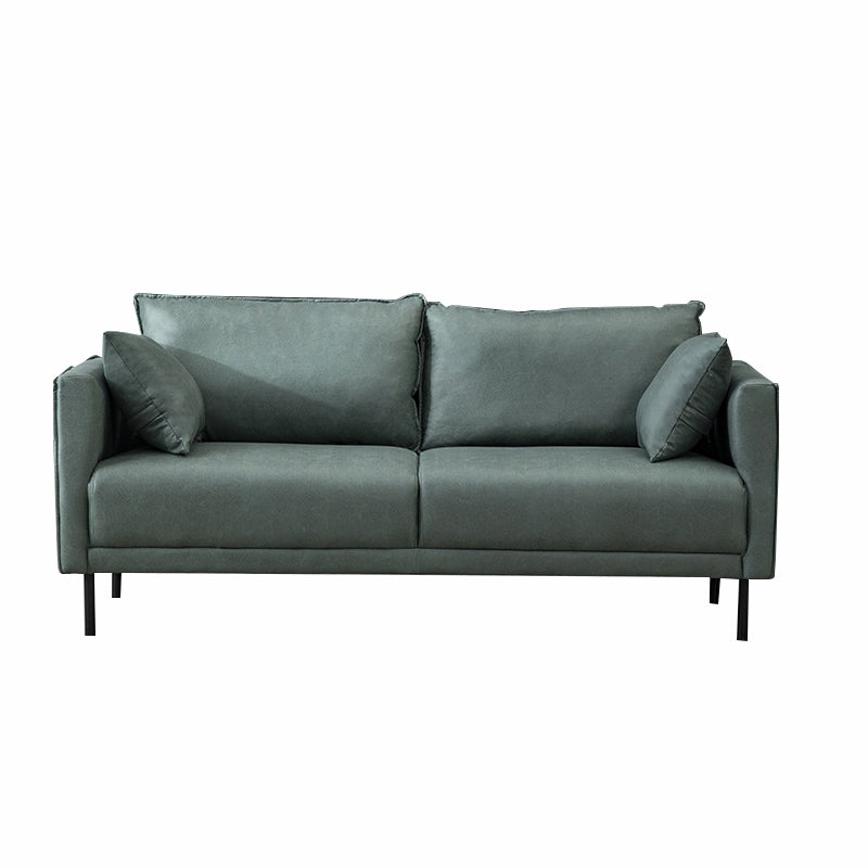 Modern Style Wooden Base Namib & Leather Art Multi-color Selection of Rectangular Sofa