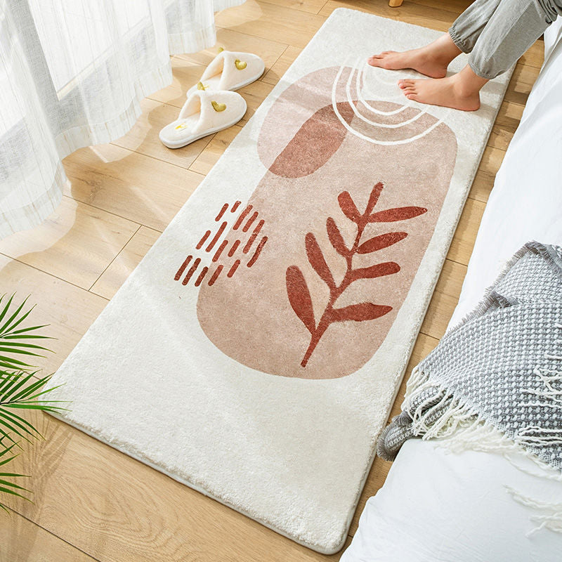 Donkerbruin eenvoudig tapijten polyester kleur klont tapijt vlekbestendig vloerkleed voor woonkamer