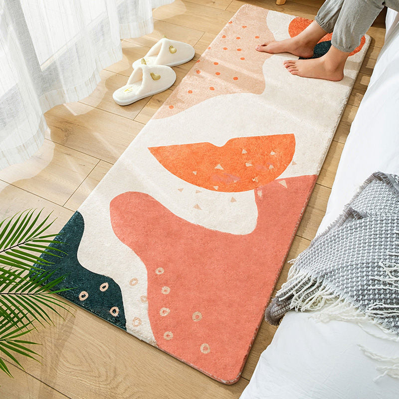 Donkerbruin eenvoudig tapijten polyester kleur klont tapijt vlekbestendig vloerkleed voor woonkamer