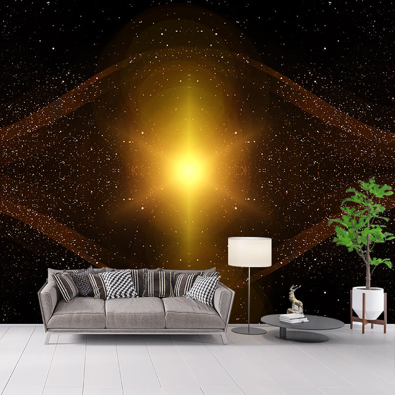 Decorative Wall Mural Wallpaper Universe Photography Sitting Room Wall Mural