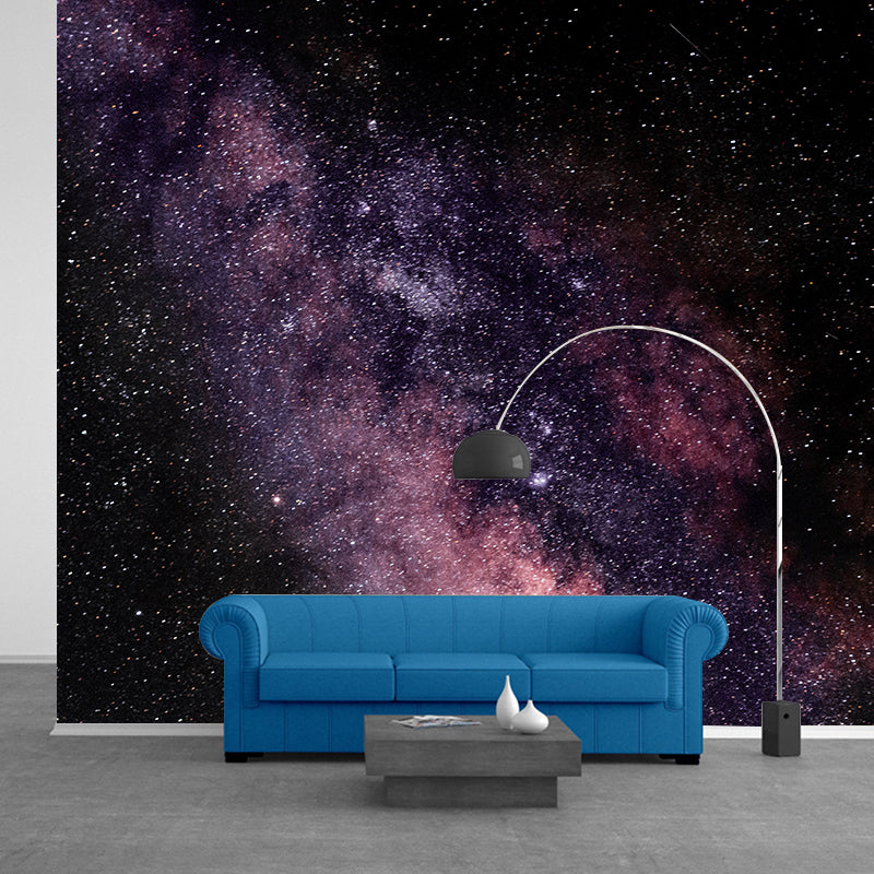 Decorative Wall Mural Wallpaper Universe Photography Sitting Room Wall Mural