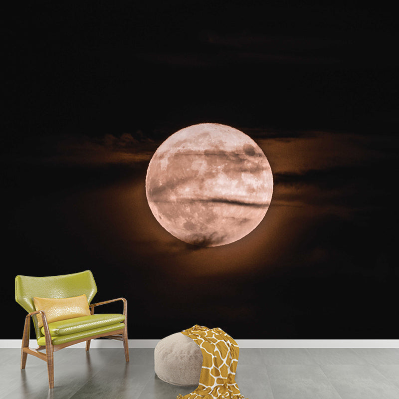 Universe Photography Mildew Resistant Wallpaper Environmental Sleeping Room Wall Mural