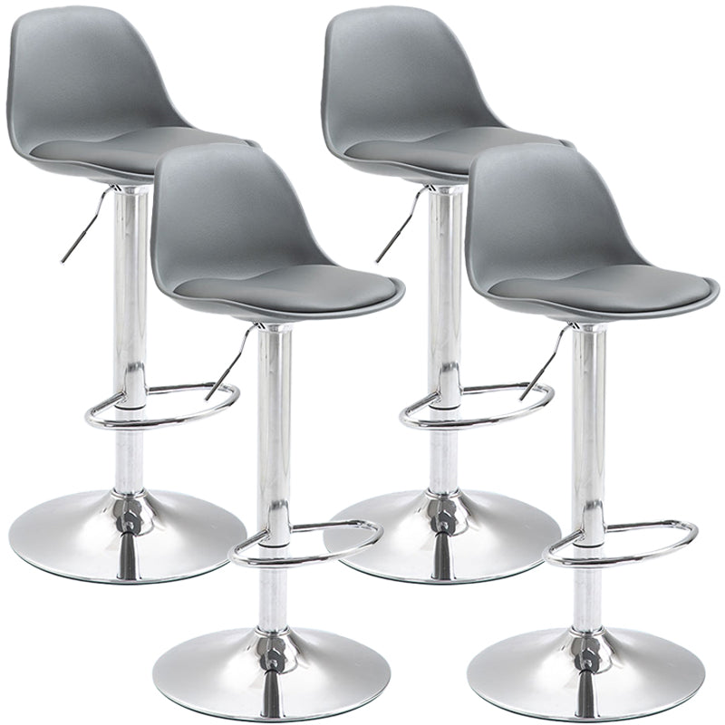 Taburete de bar de estilo escandinavo con taburete de mostrador de asiento de cuero para barra de cocina