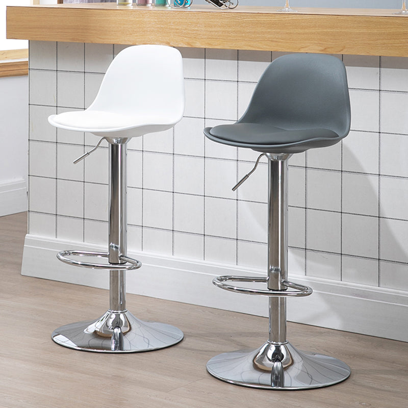 Taburete de bar de estilo escandinavo con taburete de mostrador de asiento de cuero para barra de cocina