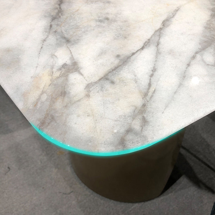 Modern 1/2/7 Pieces Dining Table Set with Marble Top Rectangle Dinette Set