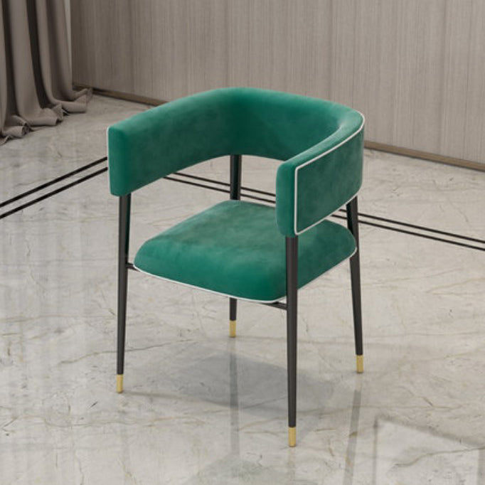 Glam Style 1/2/5 Pieces Dining Set White-gold Table Kitchen Set for Dining Room