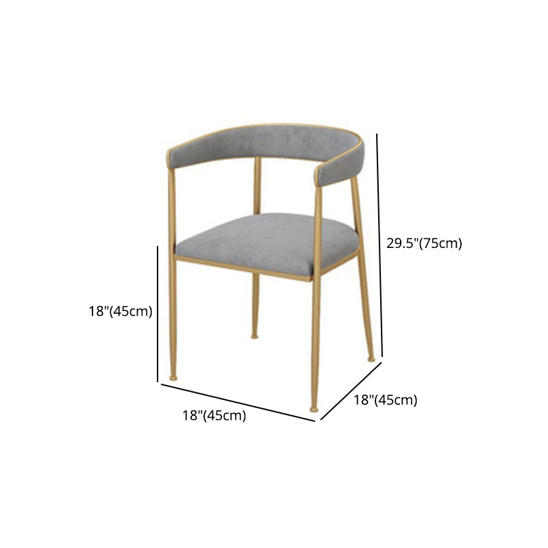 Glam Style 1/2/5 Pieces Dining Set White-gold Table Kitchen Set for Dining Room