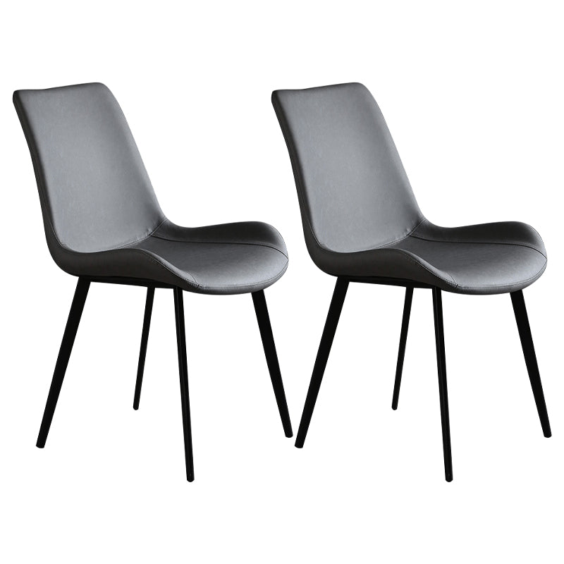 Silla industrial de metal para comedor, cocina, silla lateral con respaldo sólido