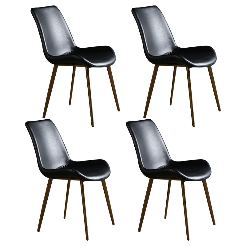Silla industrial de metal para comedor, cocina, silla lateral con respaldo sólido