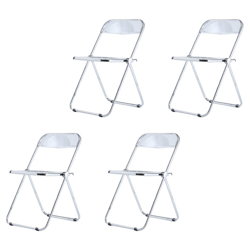 Parte posterior abierta del estilo industrial que cena el plástico de la silla lateral que cena la silla sin brazos