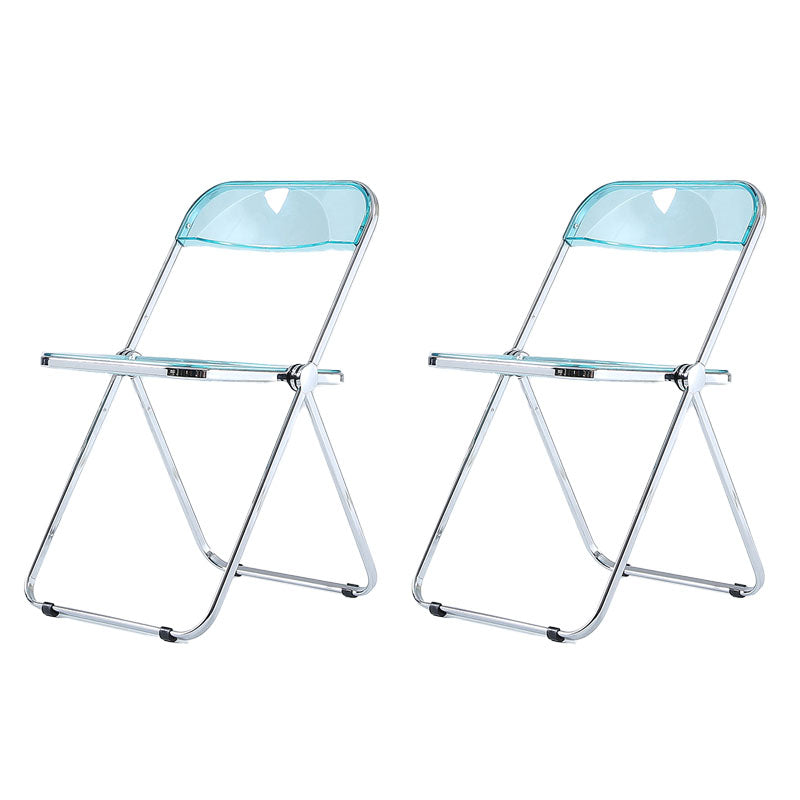 Parte posterior abierta del estilo industrial que cena el plástico de la silla lateral que cena la silla sin brazos