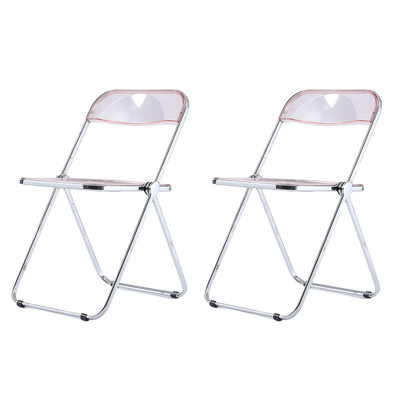 Parte posterior abierta del estilo industrial que cena el plástico de la silla lateral que cena la silla sin brazos