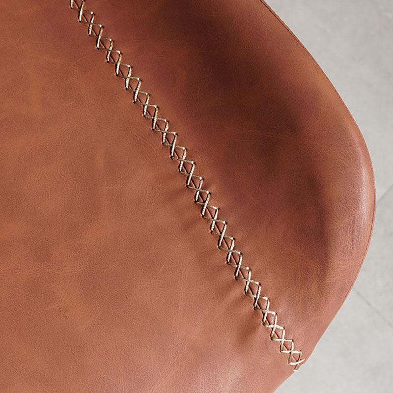 Chaises de style contemporain pour manger des chaises latérales sans bras avec des jambes en métal pour la cuisine