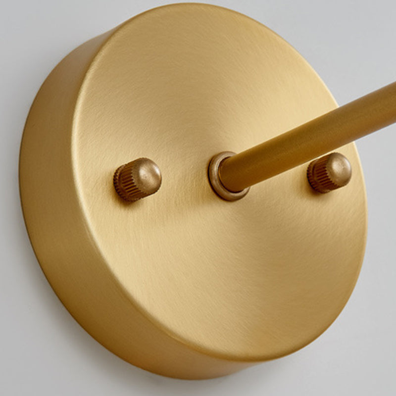 1 appliques murales géométriques légères Lampes murales en verre de style industriel