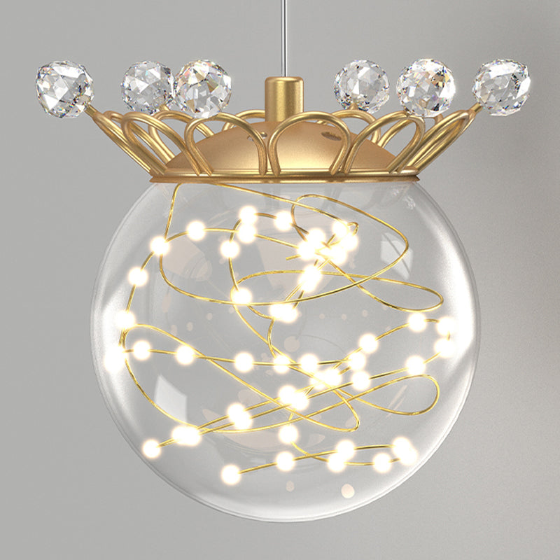 Forma de la pelota Luz de pared de vidrio Luz de montaje de pared de múltiples luces de estilo múltiple