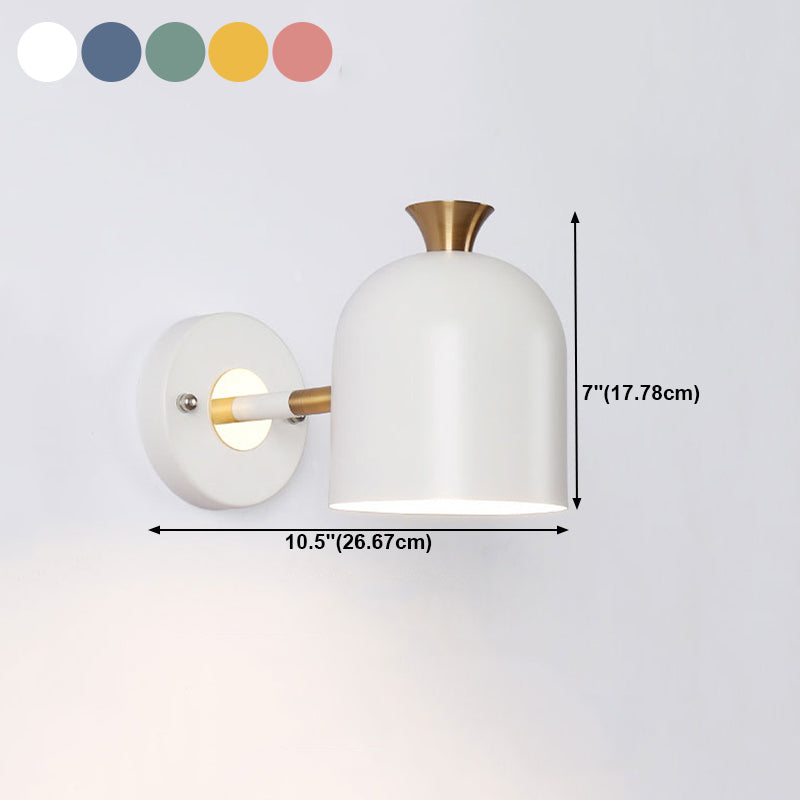 Luz de pared Macaron Fixture Modern Style Wall Light Fonce para sala de estar