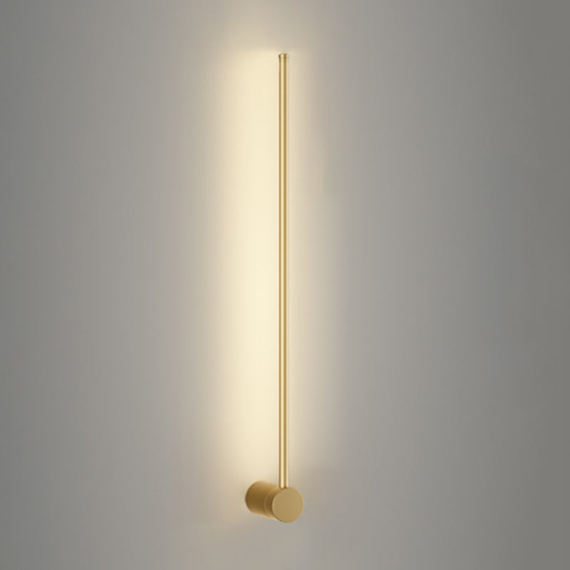 Minimalism Metal Wall Light Modern Style Linear Wall Light Sconce for Living Room