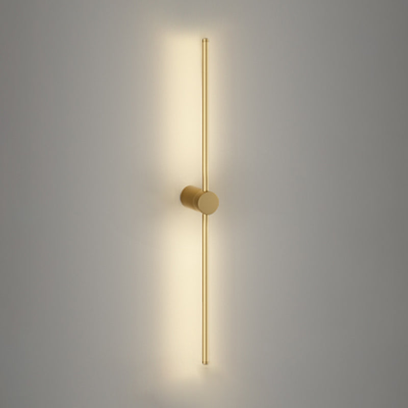Minimalism Metal Wall Light Modern Style Linear Wall Light Sconce for Living Room