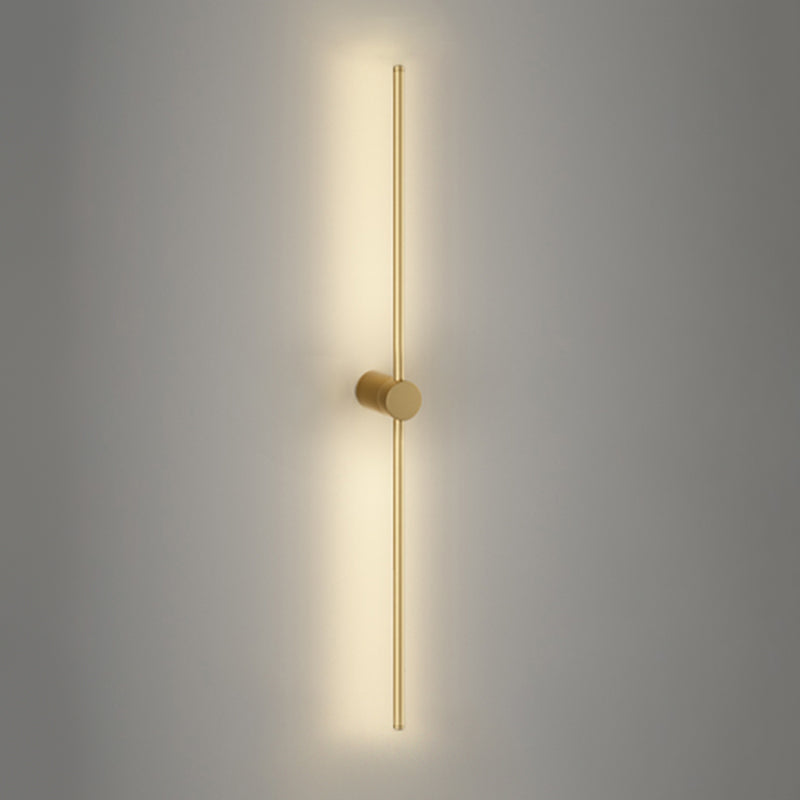 Minimalism Metal Wall Light Modern Style Linear Wall Light Sconce for Living Room