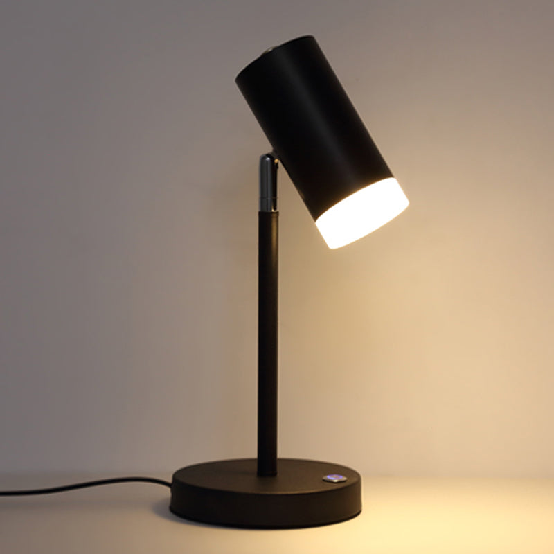 Geometry Table Lamp Modern Style Metal Single Light Table Light