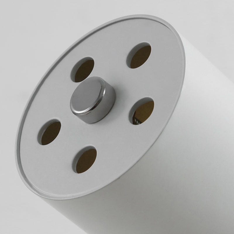 Geometrie -Tischlampe moderner Metall mit einem Lichttischlicht